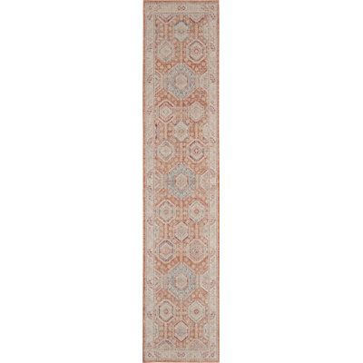 Tapis rouge / ivoire