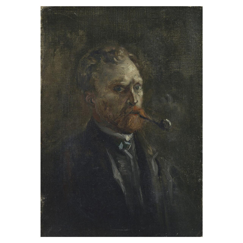 Autoportrait par Vincent van Gogh - Estampe numérique, H 40 po x l 32 po
