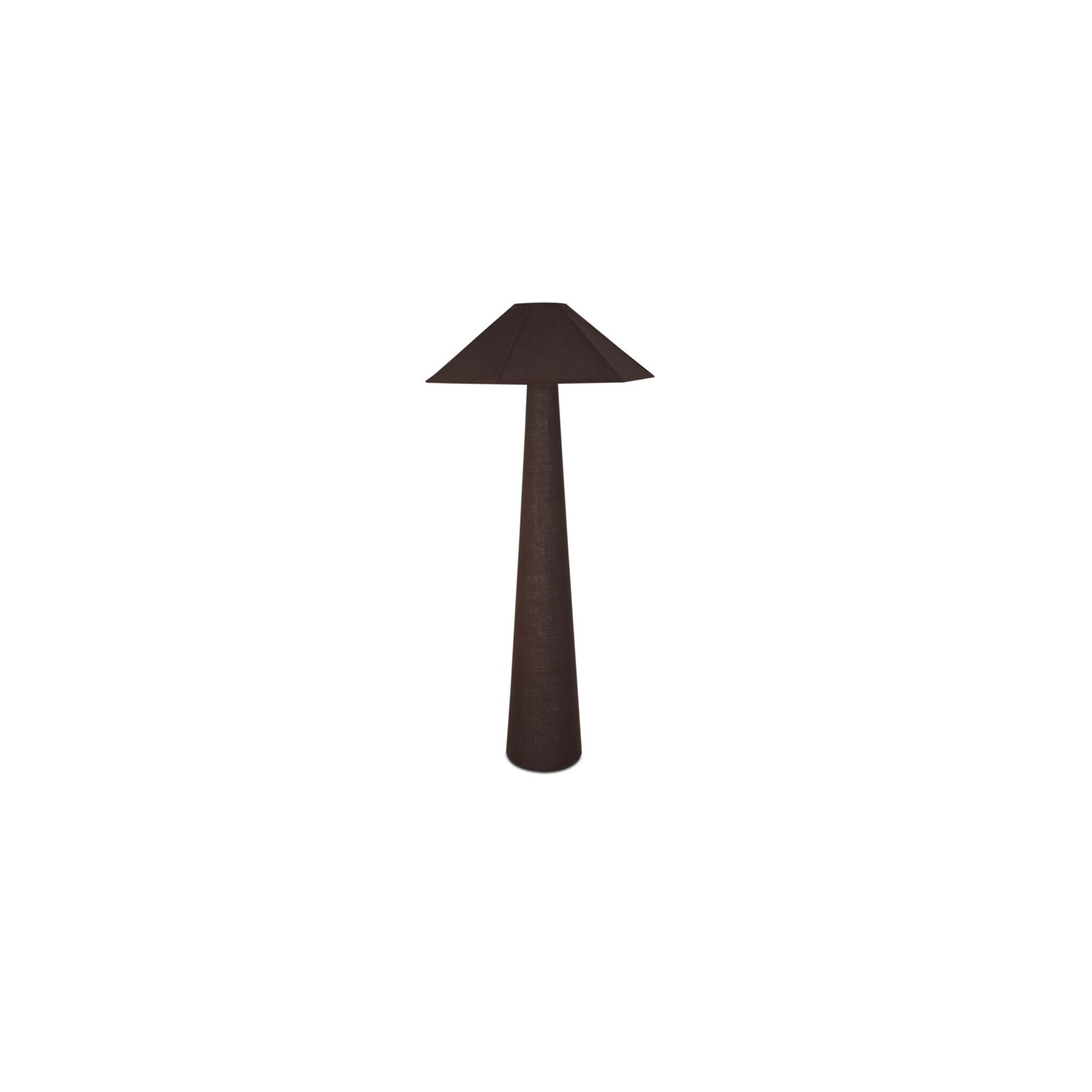 Petrus 49" Floor Lamp, Brown, Brown