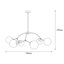 Quintin 6 - Light Unique/Statement Chandelier