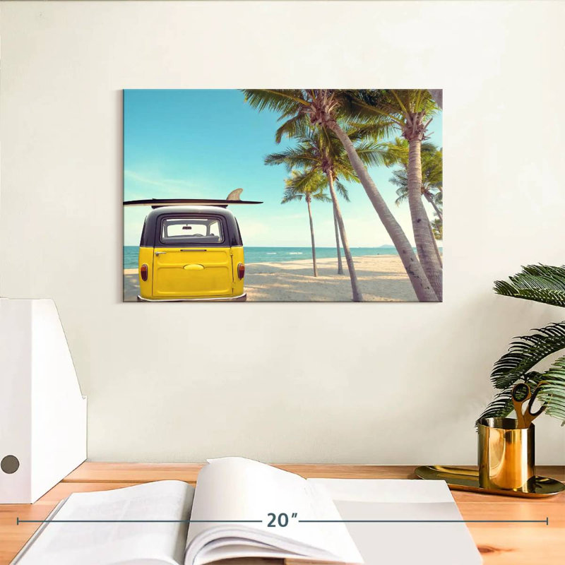 Senne Beach Surf Van, 8" H x 12" W