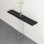 Black Solid Wood Rectangular Shape Console Table