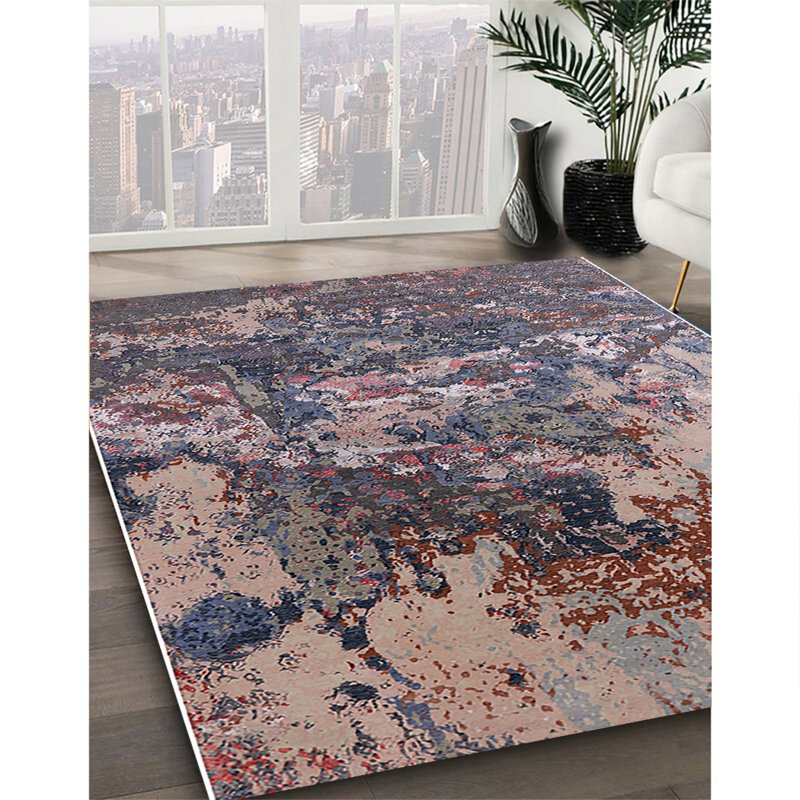 Ombre Indoor Rug, Round 5'