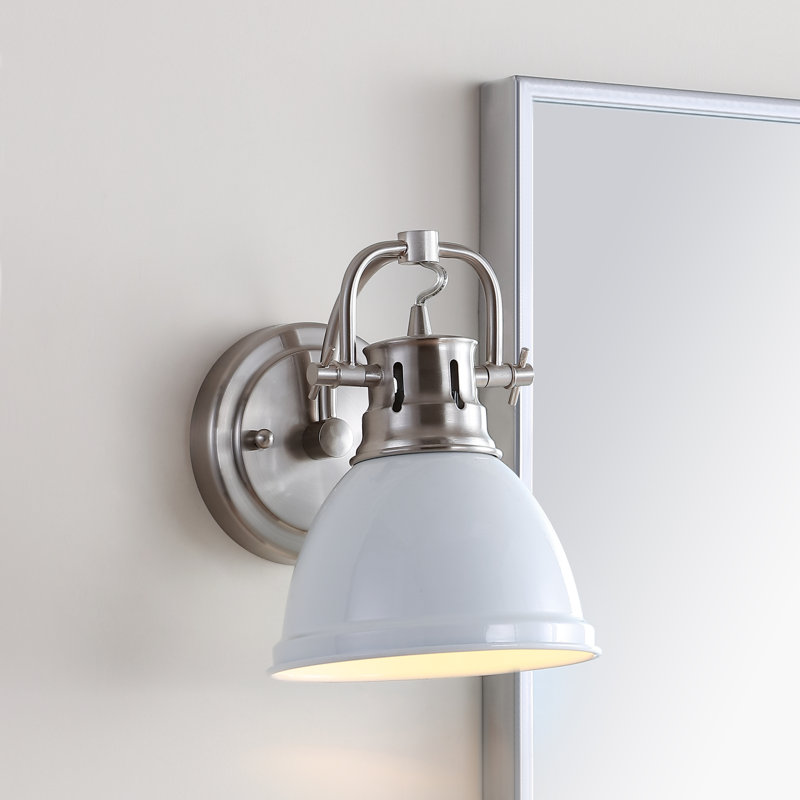 Lehman Iron Armed Sconce, White