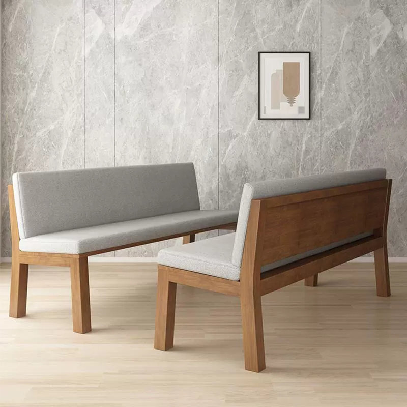Banc rembourré en coton et lin Patrickson, H 27,56 po x l 62,99 po x P 18,9 po