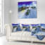 Coussin Winter Road et Night Sky-13158097-13164335