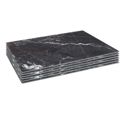 Harbour Housewares - Glass Placemats - Set of 6