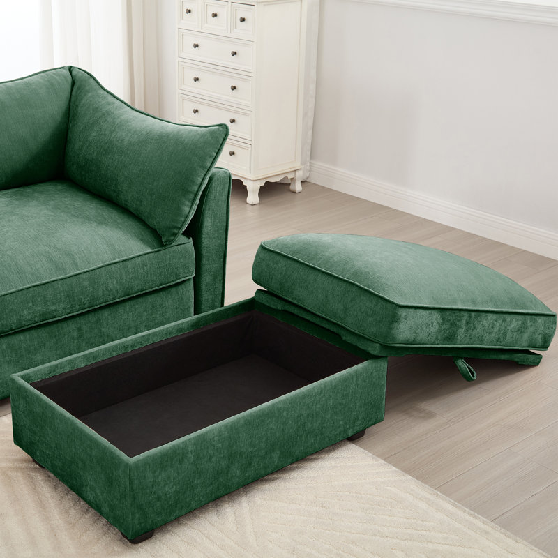 Repose-pieds (avec repose-pieds seulement), Vert