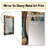 Pastel Color Boho Artwork III - Minimalism Large Mirror, Modern Unique Wall Mirror Decor, Printed Metal Art-1191008133
