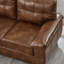 2-Piece 3-Seater & Loveseat Sofa Set With Storage, Faux Leather Upholstered Living Room Sofa With Large Armrests-1902149945