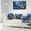 Coussin lombaire abstrait