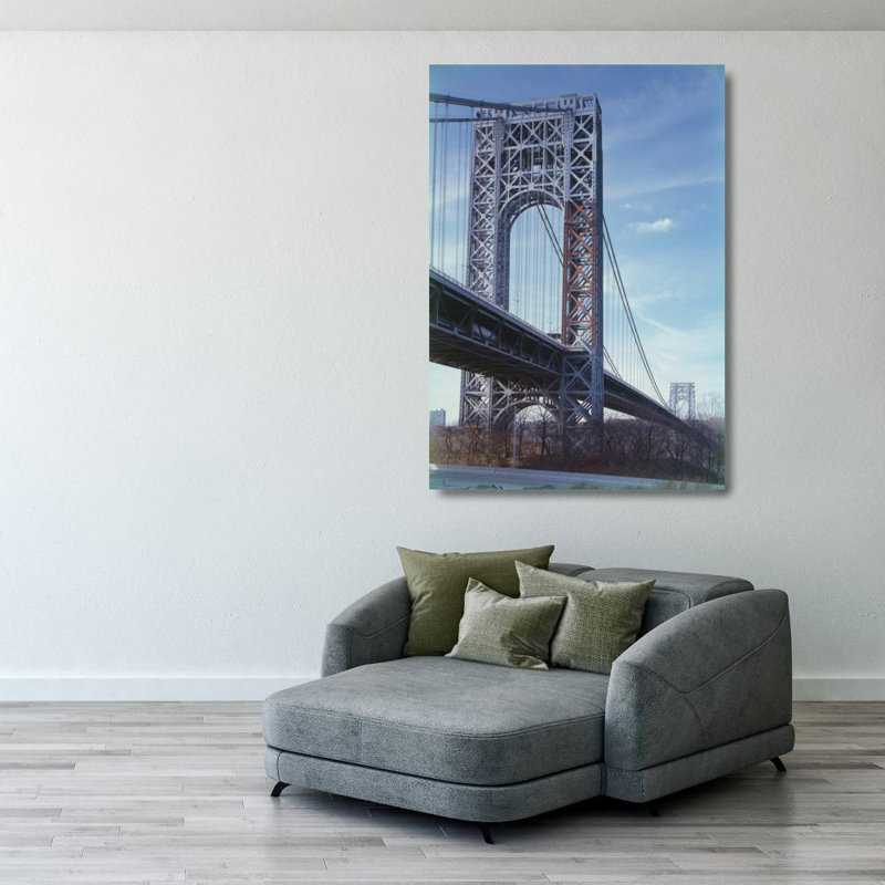 New York, pont George Washington, H 40 po x l 28 po