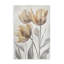 Pressed Poppies Orange Florals, plaque murale, design par Petal Prints Design-507367951
