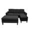Ensemble modulaire réversible 3 pièces avec repose-pieds-256423994