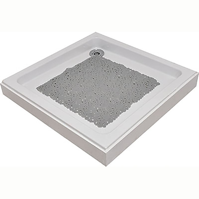 Non-Slip Shower mat, Pearly Gray