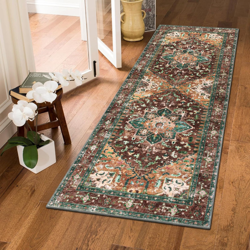 Tapis de couloir de cuisine Boho, Tapis de couloir 2 pi x 5 pi