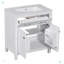 Meuble-lavabo 30 po avec lavabo en céramique-100166261