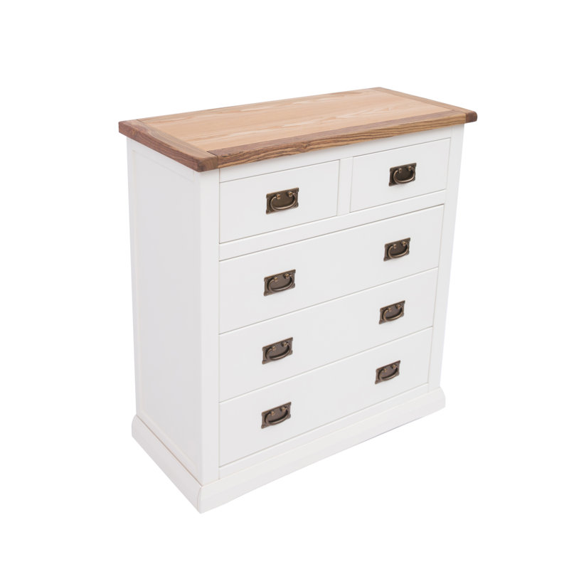 Velazquez 90cm W 5 - Drawer Chest of Drawers