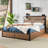 4-Drawer Storage Bed Frame