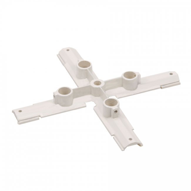 W Track X Connector Suspension Mount, White