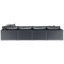 Canapé modulaire 5 pièces et 1 repose-pieds inclus Nyrie Nyrie-100929471-100929472