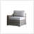 Fully Assembled Outdoor Wicker Seating Group For 7 With Cushions