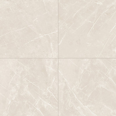 Marbre de Toscane 24 x 24 Dolomia blanc mat