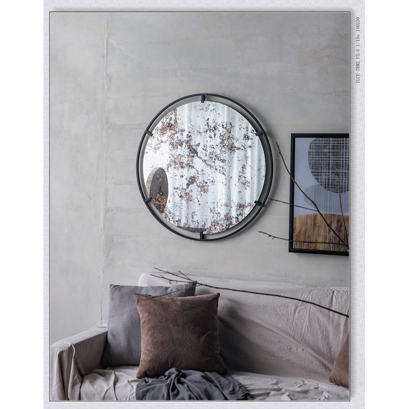 Miroir rond Theodor