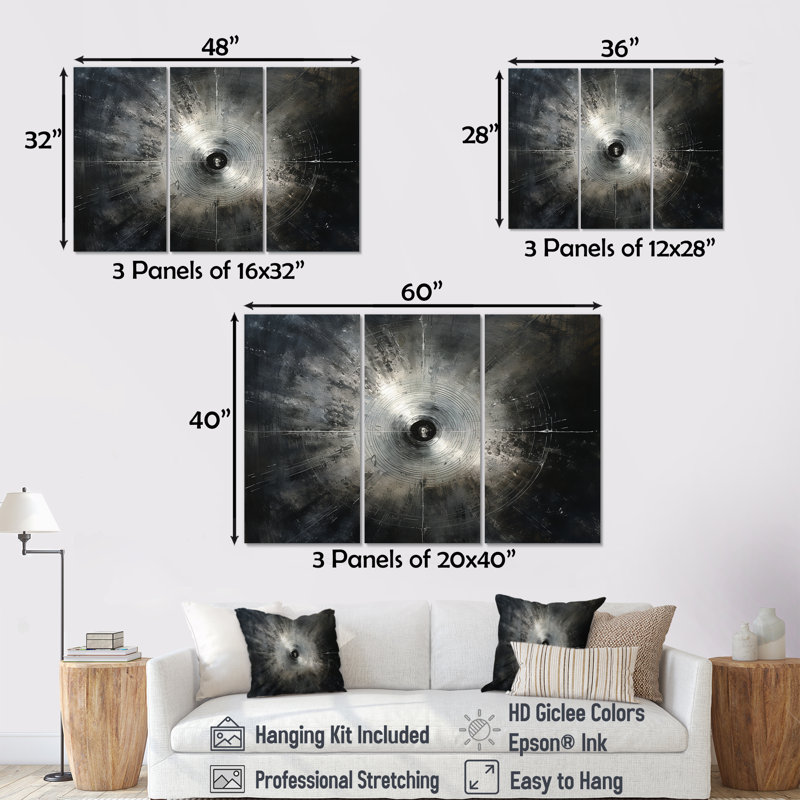 Ensemble de salon Music Wall Art, H 28 po x l 36 po x P 1 po, Toile tendue