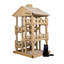 Maisonnette de style château pour chat Petique