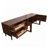 Multifunctional Rattan - inspired TV Stand with Ample Storage, LED Light, and Sturdy Construction for Home Entertainment-1898421238