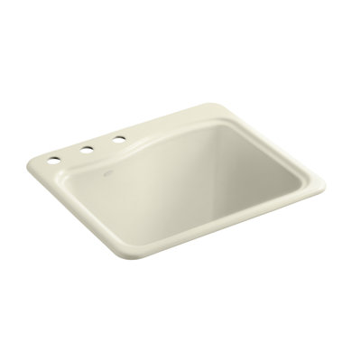 River Falls Metal Rectangular Drop-In Bathroom Sink