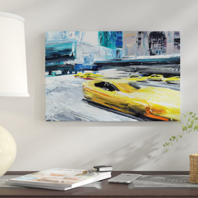 «Taxi Ride», impression sur toile