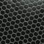 Carreau de mosaïque de plancher et de mur en porcelaine mate Lex Caviar Hexagon 12 po x 13 po