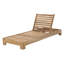 2 Pacific Teak Outdoor Chaise Loungers-1215461697
