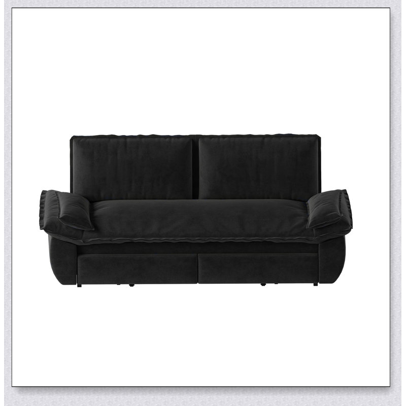 Canapé-lit convertible avec design 3 en 1, matériaux de haute qualité et assemblage facile pour les espaces de vie modernes