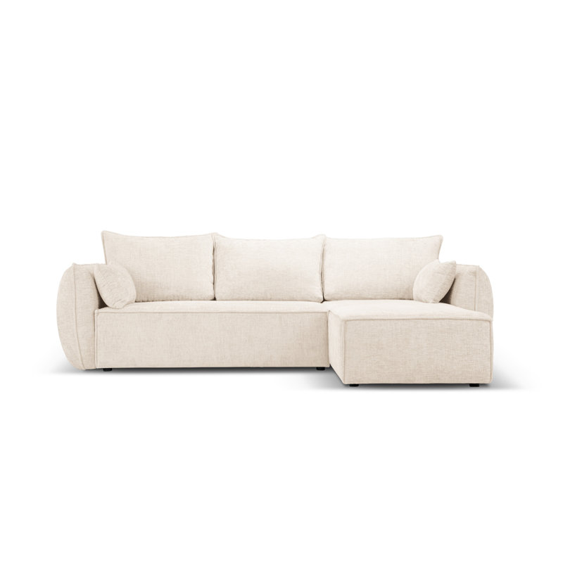 Blessington 4 Seater Sofa Bed, Beige, Right Hand Facing
