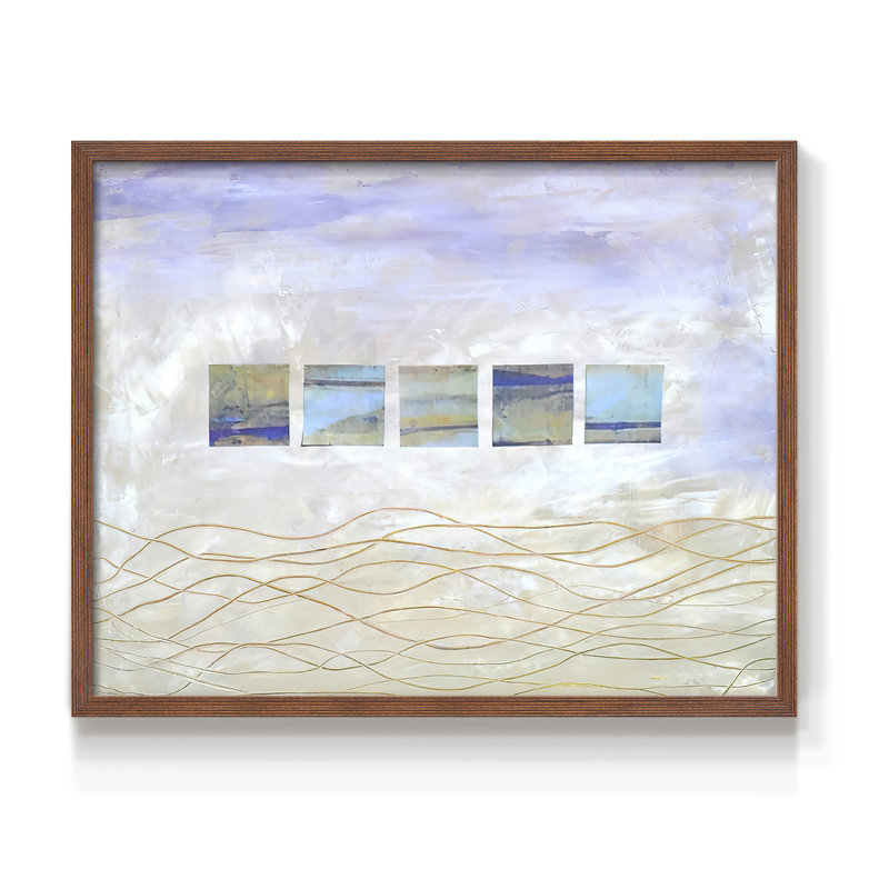 String Windows II -Framed Print - Restickable