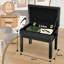 Leather Upholstered Bench-1956007553