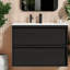 Meuble-lavabo avec rangement (doit inclure le meuble-lavabo et le lavabo), MDF Modern Home