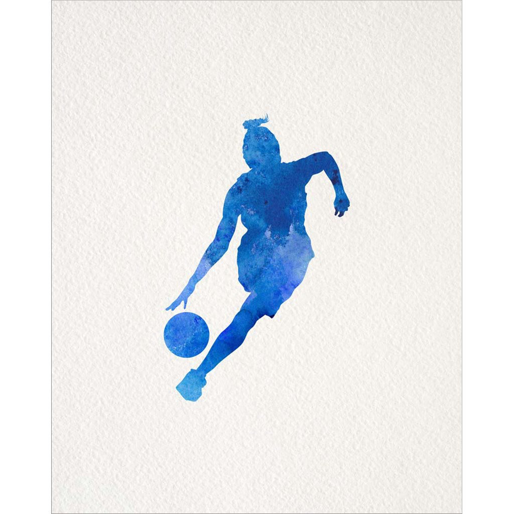 Trinx Basketball Girl Watercolor Silhouette Part II By Sports Mania, Canvas  Wall Art | Wayfair, image size:1024x1024
