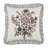 Floral Cotton Throw Pillow