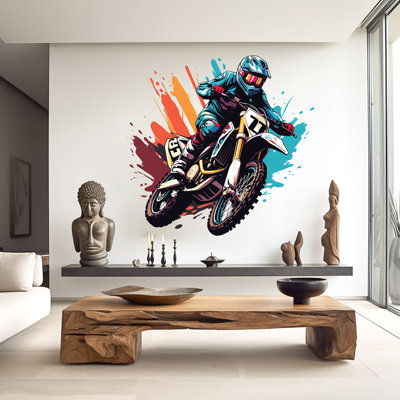 Motocross, décorations murales, décorations murales Motocross