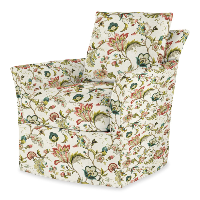 Trent Fabric Swivel Armchair, Perigold Ingrid 317