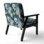 Fauteuil d'appoint moderne Magnolias Vein