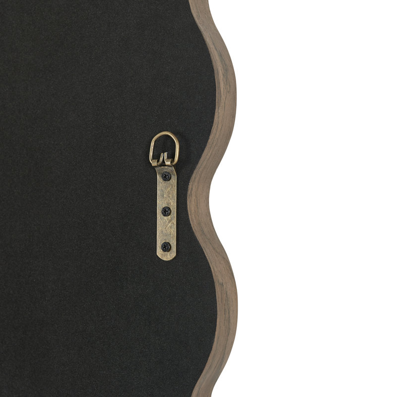 Deaysha Solid Wood Abstract Mirror, 120 cm H x 80 cm W