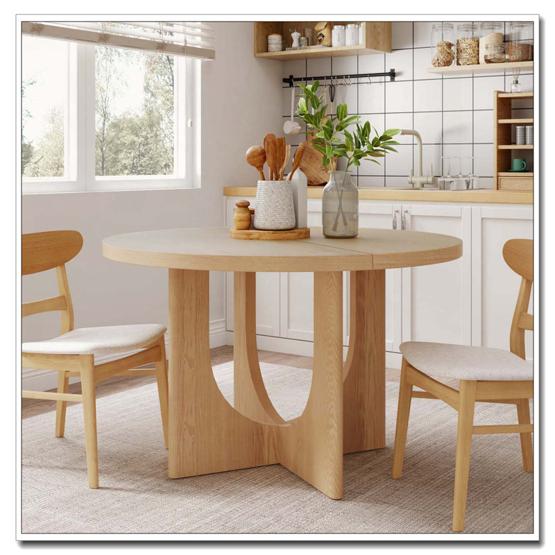 Table de salle à manger 48 ", Naturel