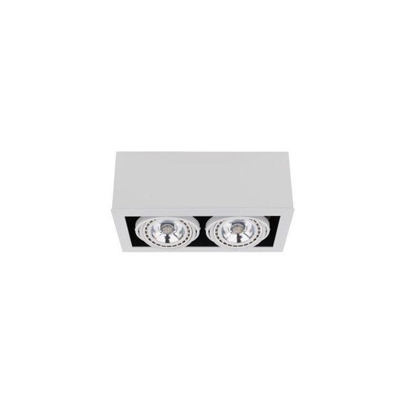 Erenest Flush Mount, White