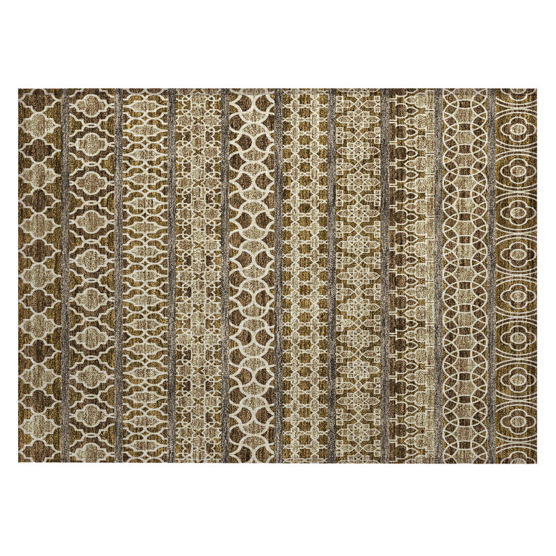 Juli Washable Moroccan Indoor / Outdoor Rug, Rectangle 1'8" x 2'6"