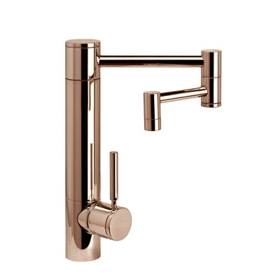 Hunley Kitchen Faucet - 12" Articulated Spout